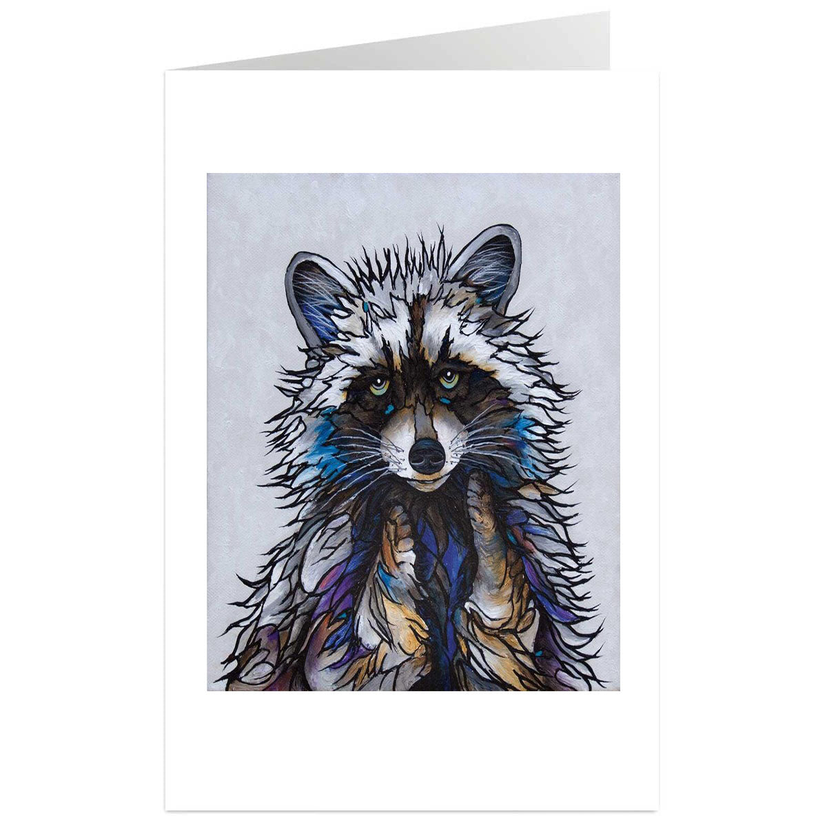 Art Card Micqaela Jones Raccoon