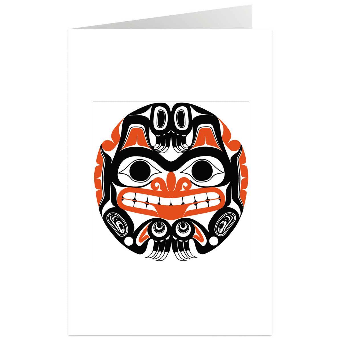 Art Card Bill Reid Haida Grizzly -  - Art Card - House of Himwitsa Art Gallery