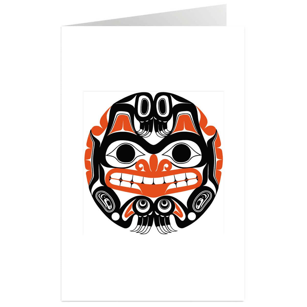 Art Card Bill Reid Haida Grizzly