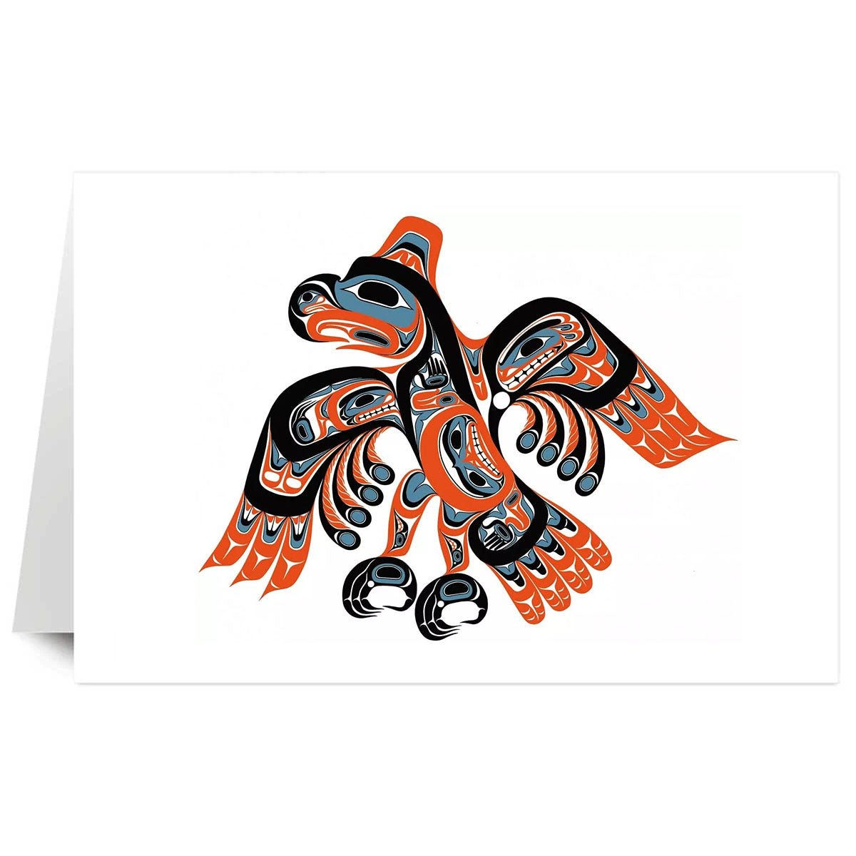 Art Card Bill Reid Haida Thunderbird