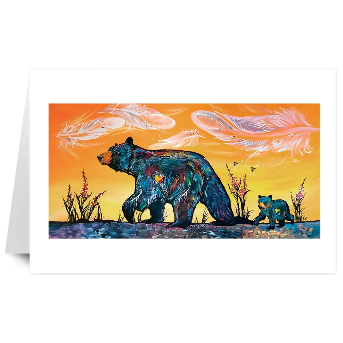 Art Card Carla Joseph Follow The Leader -  - Art Card - House of Himwitsa Art Gallery