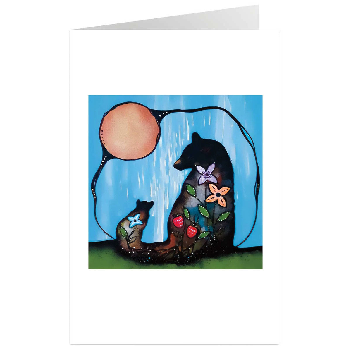 Art Card Carla Joseph Momma Bear -  - Art Card - House of Himwitsa Art Gallery