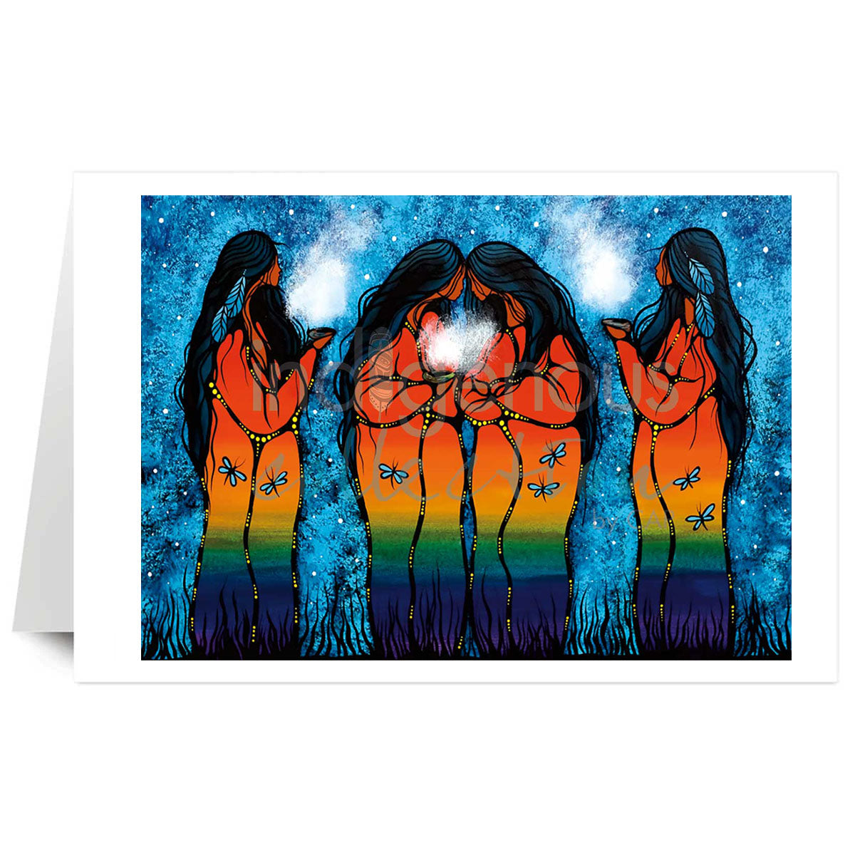 Art Card Jackie Traverse Rainbow Warriors