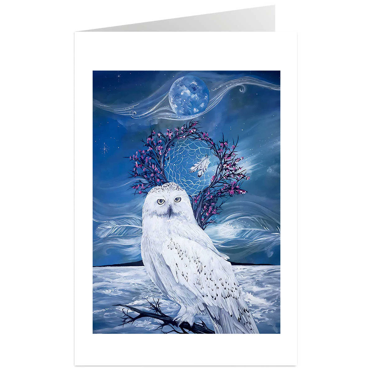 Art Card Karen Erickson Midnight Wisdom -  - Art Card - House of Himwitsa Art Gallery