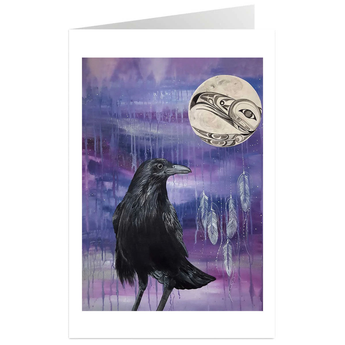 *Art Card Karen Erickson Raven Keeper -  - Art Card - House of Himwitsa Art Gallery