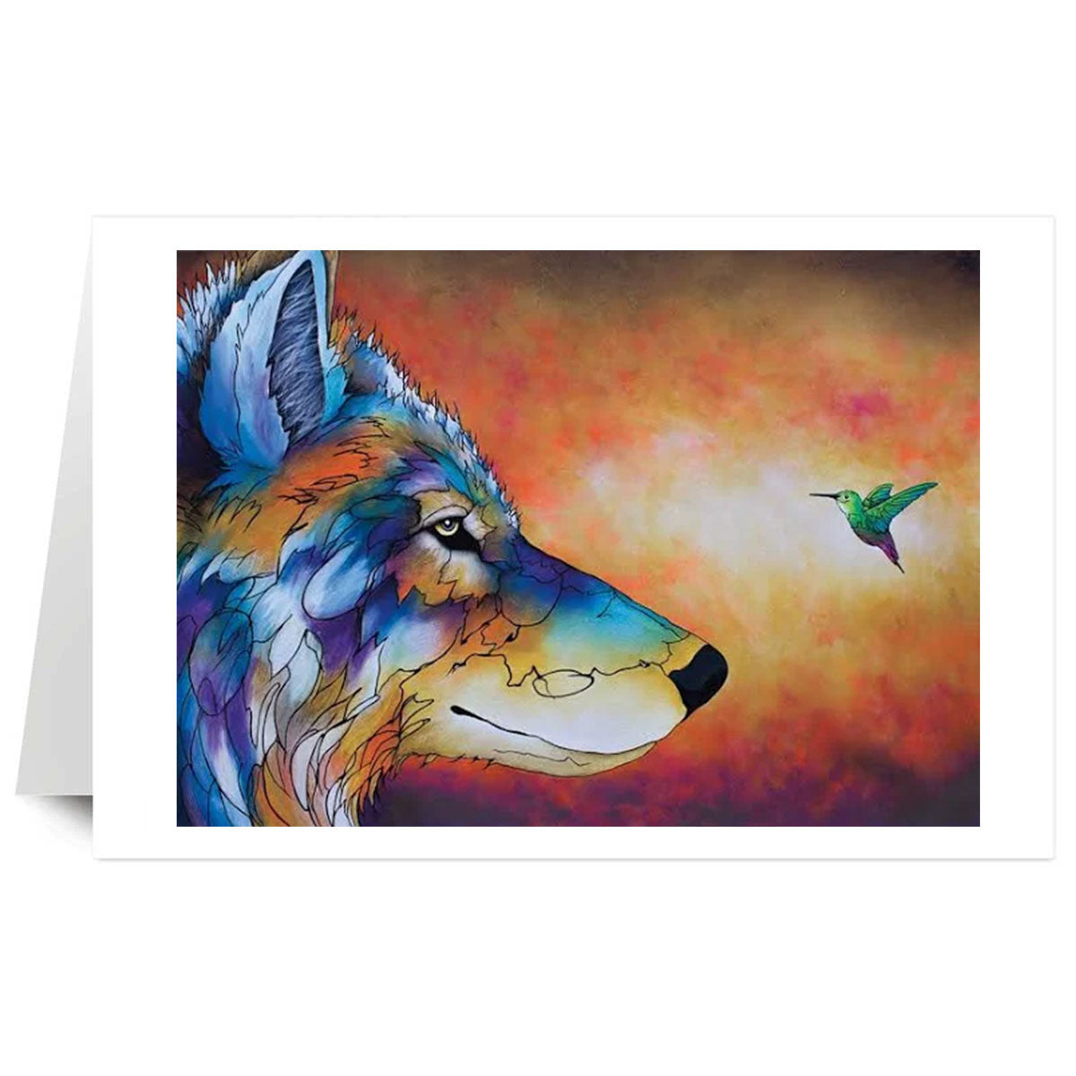 Art Card Micqaela Jones Desert Conversations -  - Art Card - House of Himwitsa Art Gallery