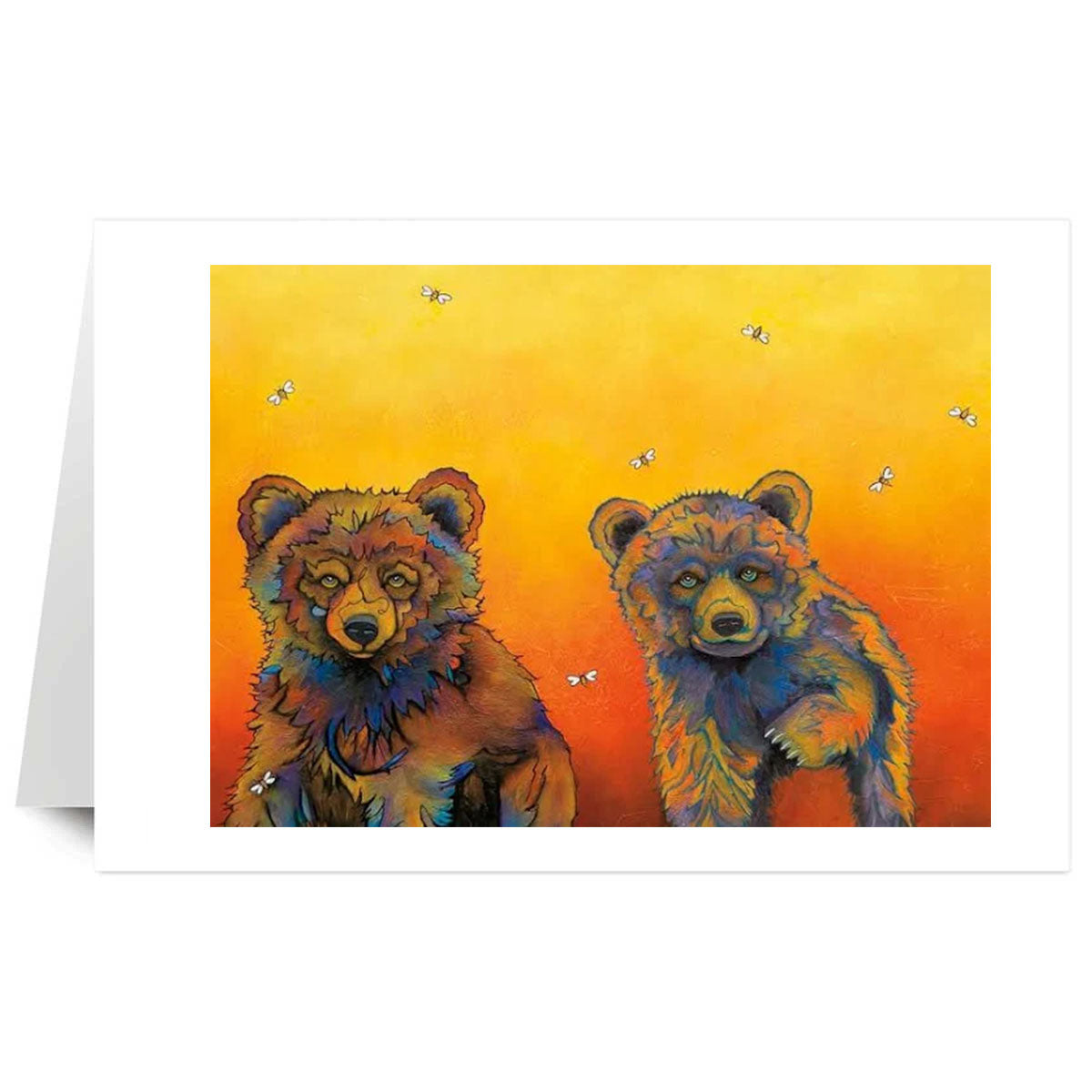 Art Card Micqaela Jones Double Trouble -  - Art Card - House of Himwitsa Art Gallery