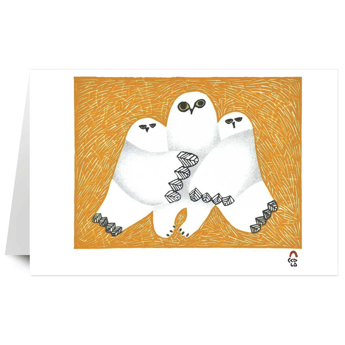 *Art Card Ningiukulu TeeVee Cuddle -  - Art Card - House of Himwitsa Art Gallery