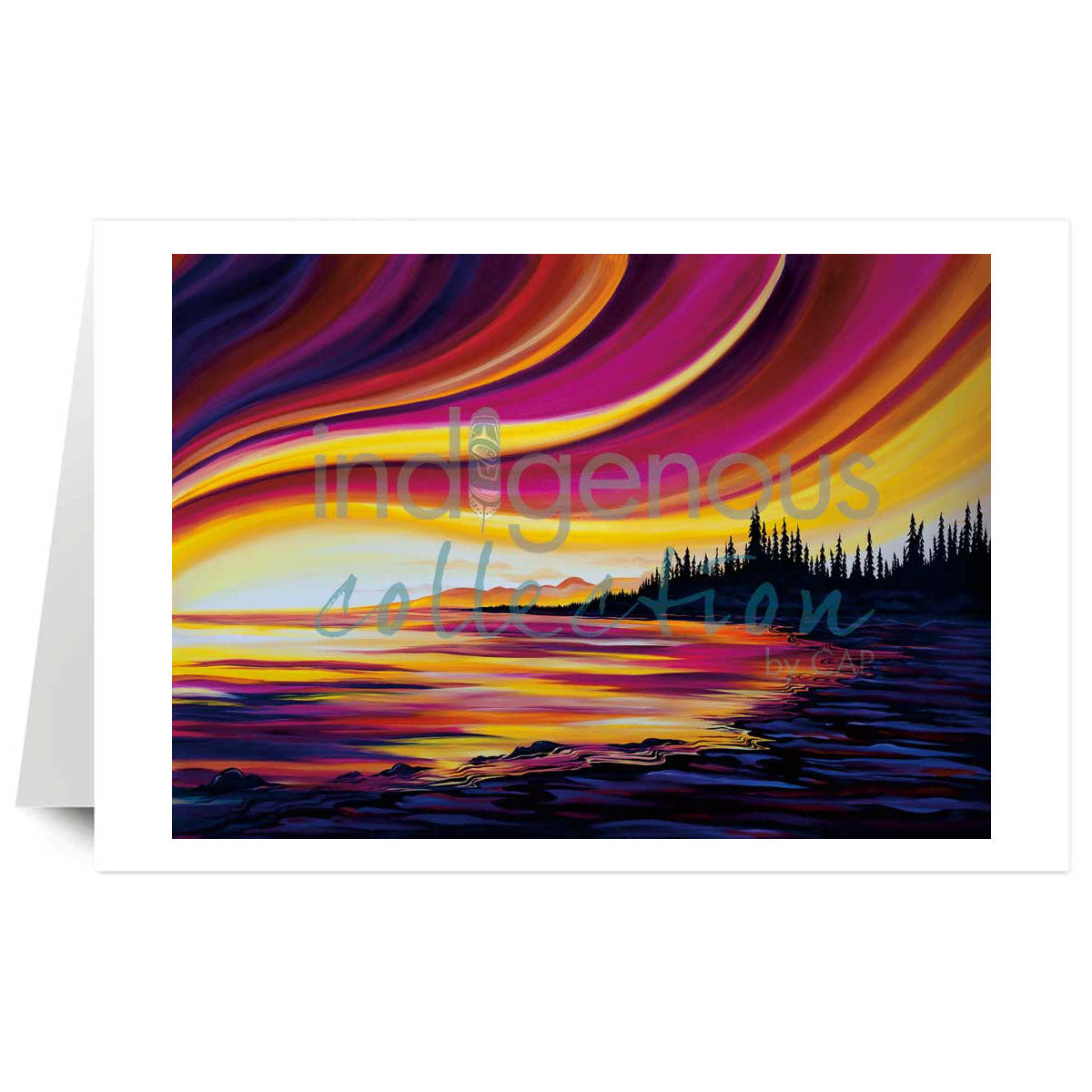 Art Card Shawna Boulette Grapentine The Calm -  - Art Card - House of Himwitsa Art Gallery