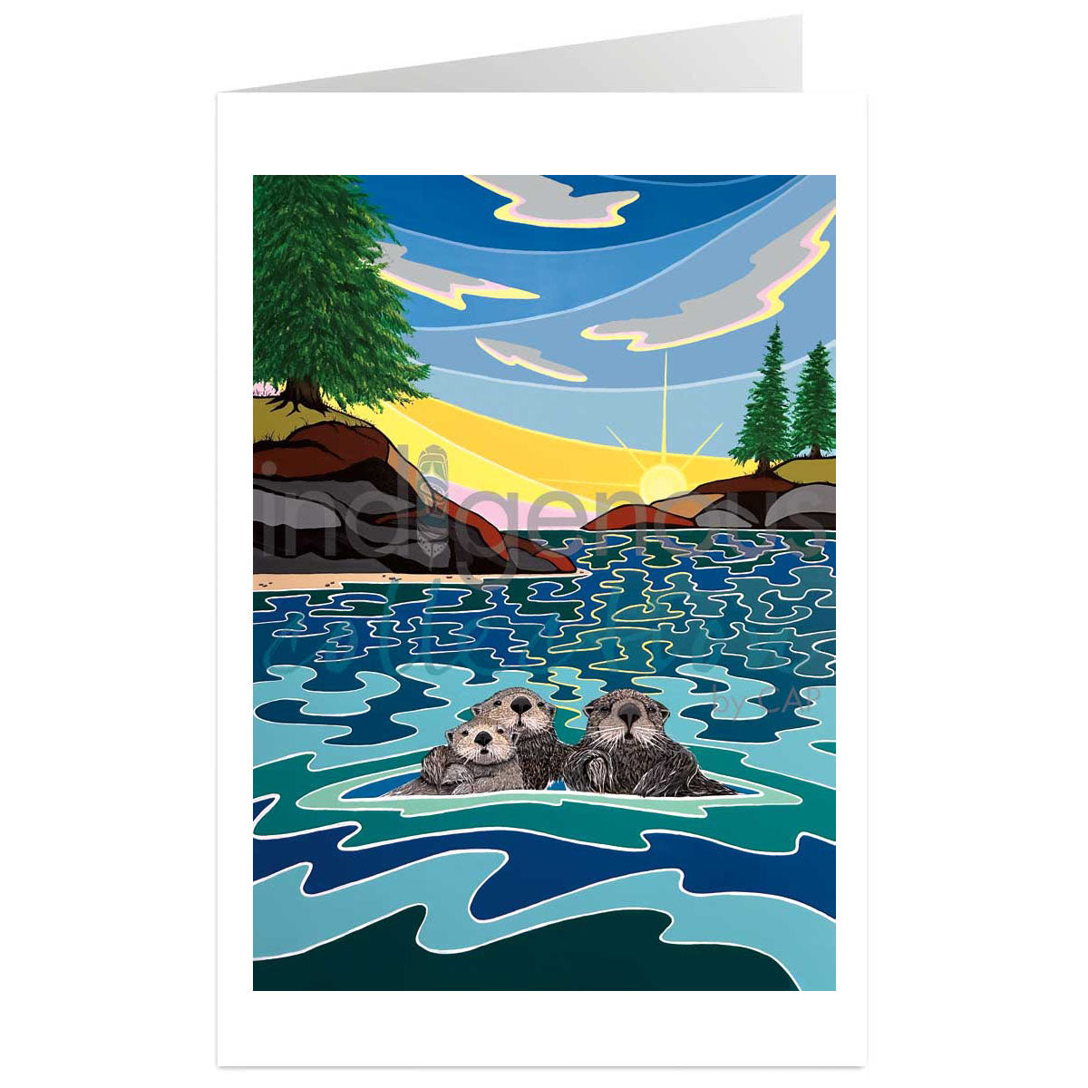 Art Card Shelley Davies Melts my Heart -  - Art Card - House of Himwitsa Art Gallery