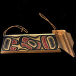 James Michels Eagle Canoe Box -  - Canoe box - House of Himwitsa Art Gallery