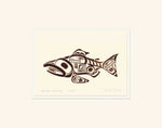MATTED ART CARDS BILL REID -  - Matted Art Card - House of Himwitsa Art Gallery
