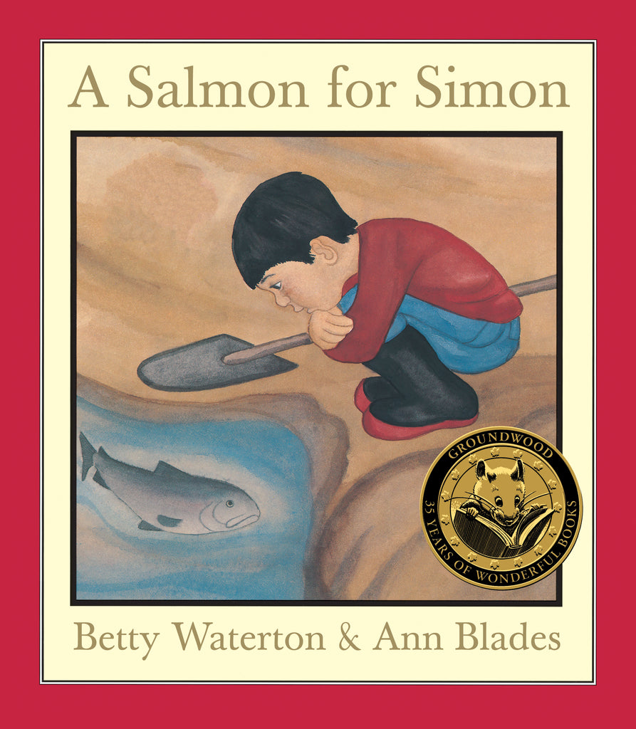 A Salmon For Simon Paperback - A Salmon For Simon Paperback -  - House of Himwitsa Native Art Gallery and Gifts