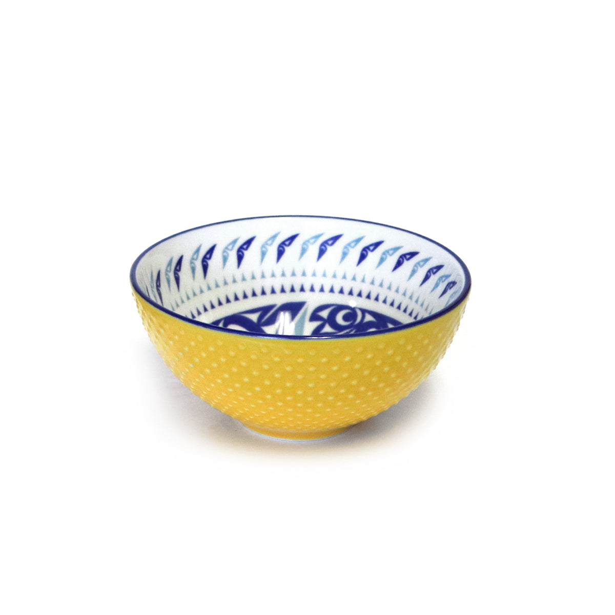 Porcelain Bowl Small Hummingbird - Porcelain Bowl Small Hummingbird -  - House of Himwitsa Native Art Gallery and Gifts