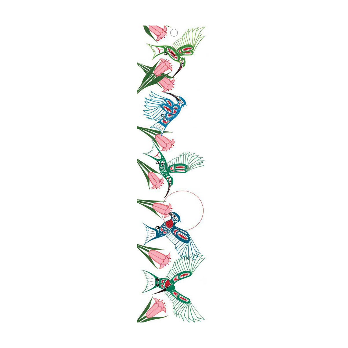 Bookmark Richard Shorty Hummingbirds -  - Bookmark - House of Himwitsa Art Gallery
