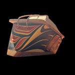 James Michels Eagle Canoe Box -  - Canoe box - House of Himwitsa Art Gallery