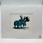 MATTED ART CARDS DIANE LEVESQUE - Canadian Art Prints Inc. - Matted Art Card - House of Himwitsa Art Gallery