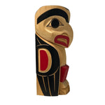 Cecilia Adams 12" Totem Grouse -  - Totems - House of Himwitsa Art Gallery