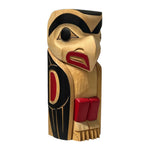 Cecilia Adams 12" Totem Grouse -  - Totems - House of Himwitsa Art Gallery