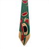 CECILA ADAMS KINGFISHER WITH SALMON PADDLE - House Of Himwitsa - PADDLES - House of Himwitsa Art Gallery