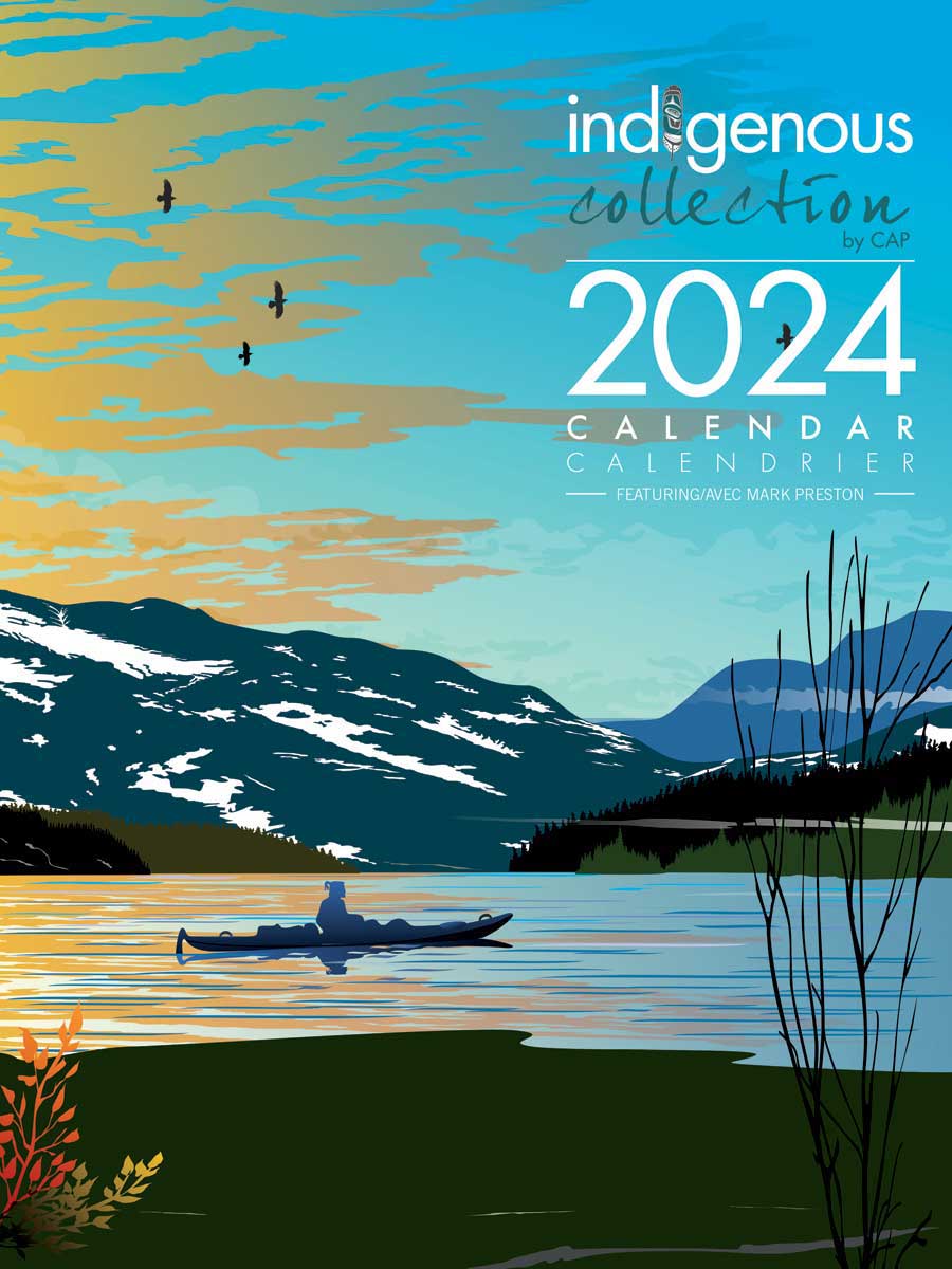 Calendar Mark Preston 2024 by Canadian Art Prints Inc. - House of Himwitsa Native Art Gallery and Gifts