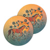 Assorted Native North West Ceramic Coasters