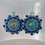Beaded Earring Round  Wendy Dooreen -  -  - House of Himwitsa Art Gallery