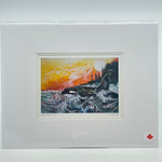 MATTED ART CARDS CARLA JOSEPH - Canadian Art Prints Inc. - Matted Art Card - House of Himwitsa Art Gallery