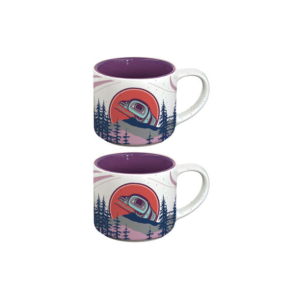ASSORTED CERAMIC ESPRESSO MUGS 3oz