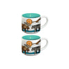 ASSORTED CERAMIC ESPRESSO MUGS 3oz