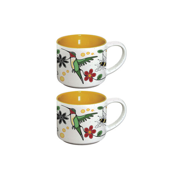 ASSORTED CERAMIC ESPRESSO MUGS 3oz
