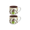 ASSORTED CERAMIC ESPRESSO MUGS 3oz