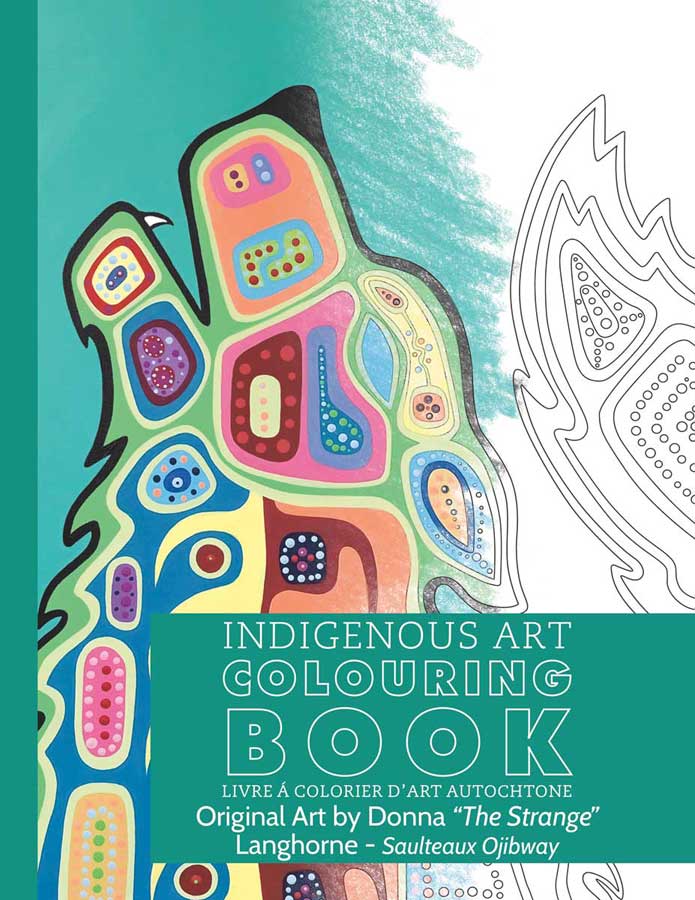 Colouring Book Donna Langhorne Indigenous Art - Colouring Book Donna Langhorne Indigenous Art -  - House of Himwitsa Native Art Gallery and Gifts