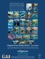 Colouring book Shelley Davies Original Art - Canadian Art Prints Inc. -  - House of Himwitsa Art Gallery