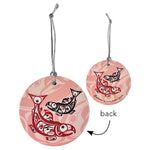 Assorted Native North West Ceramic Ornaments