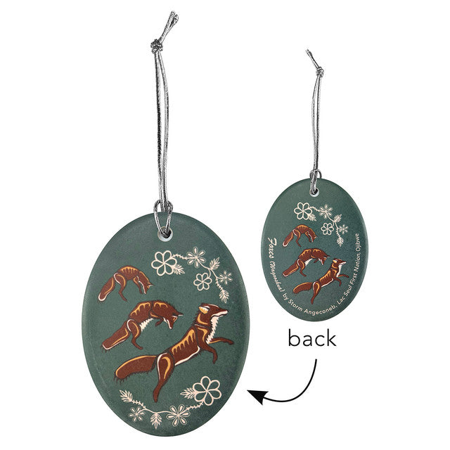 Assorted Native North West Ceramic Ornaments