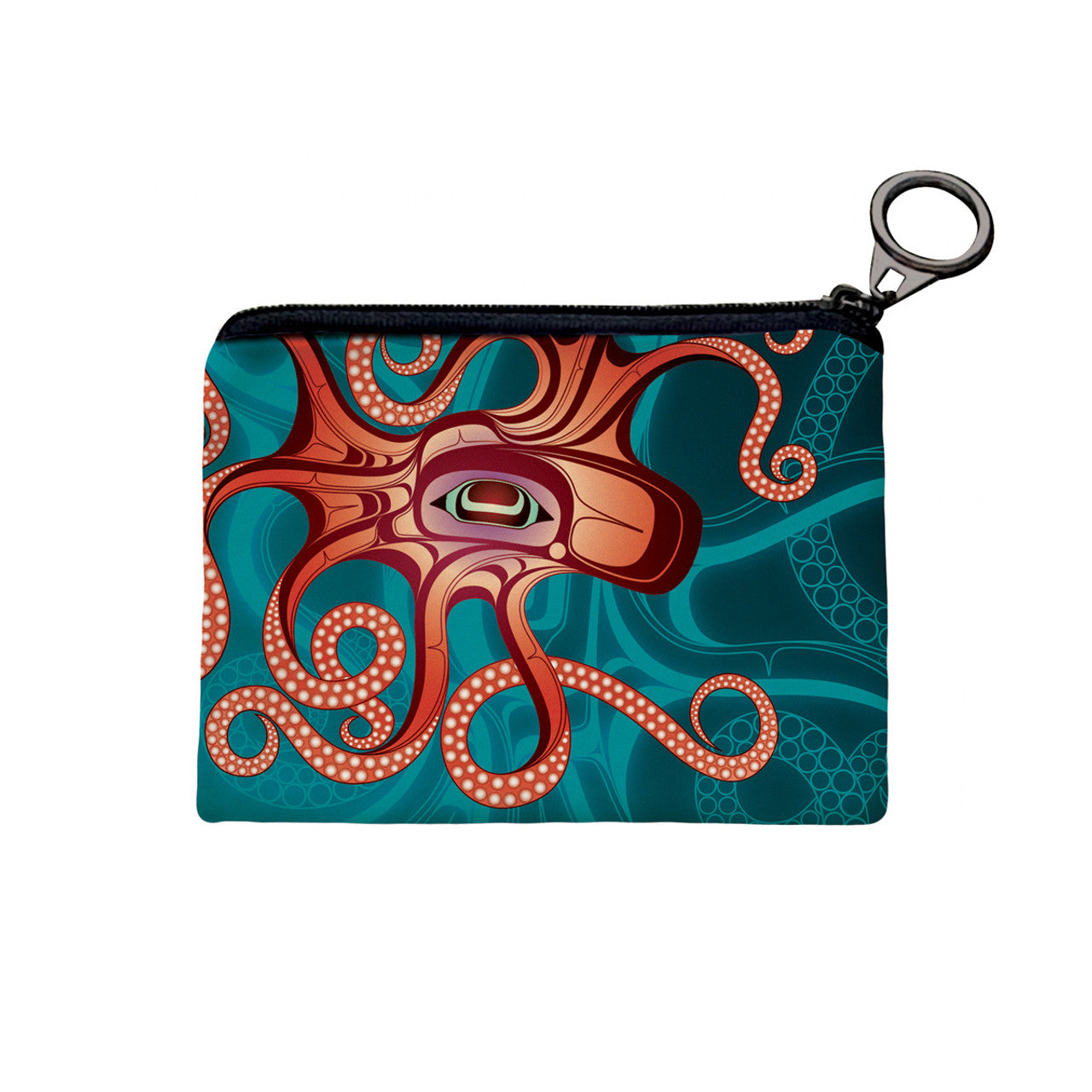 Coin Purse Octopus (Nuu) -  - Coin Purse - House of Himwitsa Art Gallery