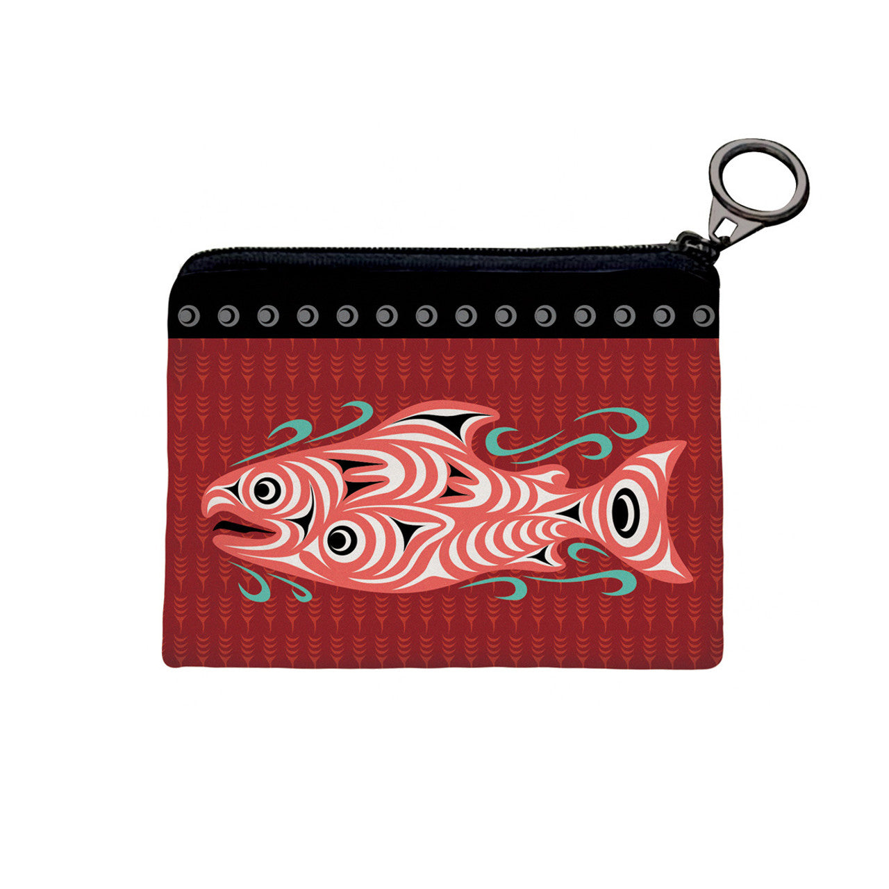 Coin Purse Coho Salmon -  - Coin Purse - House of Himwitsa Art Gallery
