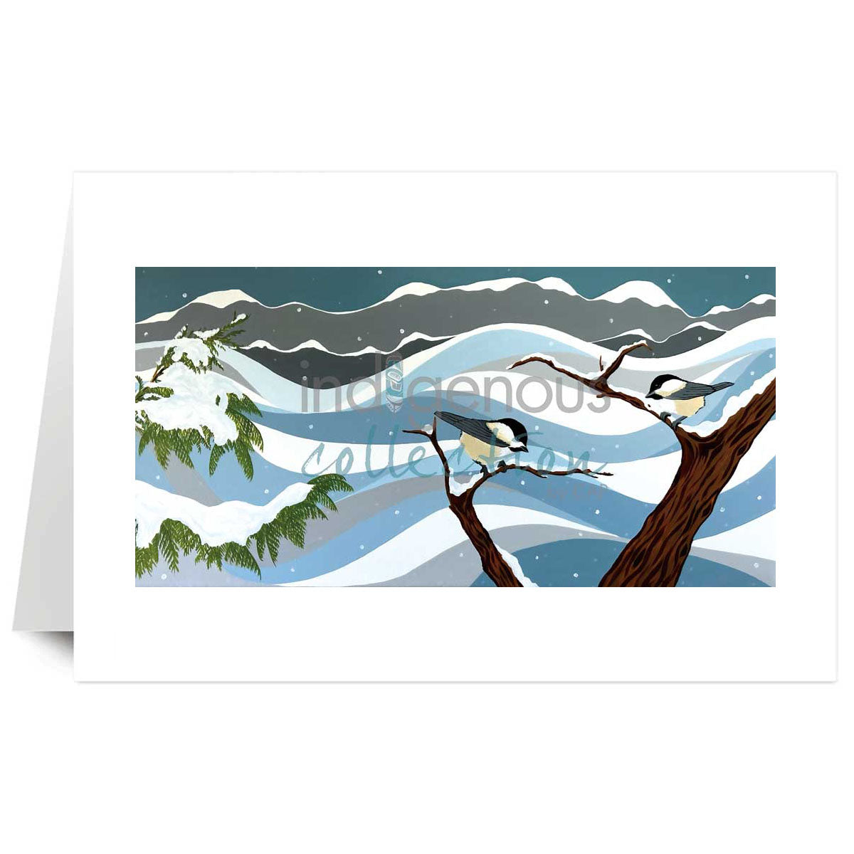 Art Card Shelley Davies Snowdrifts -  - art card - House of Himwitsa Art Gallery