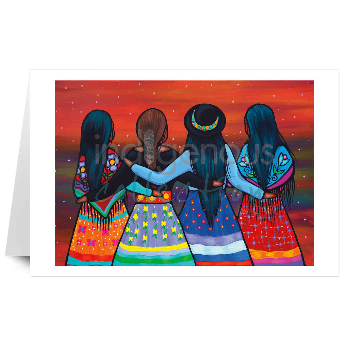 Art card Jackie Traverse The Sisterhood -  - Art Card - House of Himwitsa Art Gallery