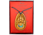 WOOD PENDANTS - Light Cherry / Bear - 210WPL - House of Himwitsa Native Art Gallery and Gifts