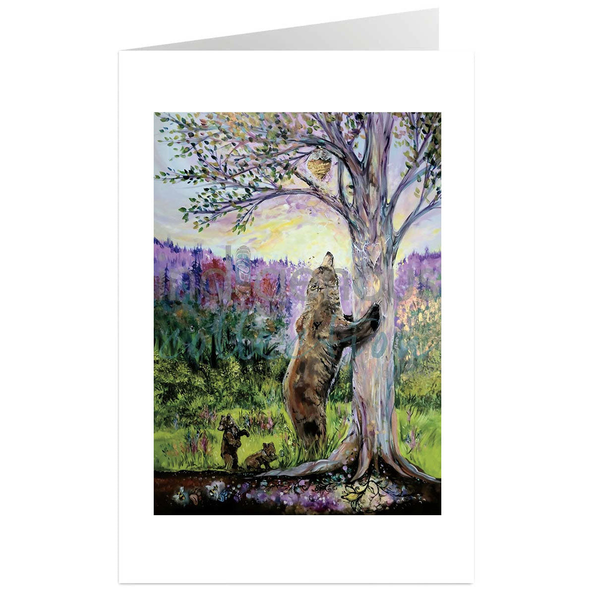 Art Card Carla Joseph Courage -  - Art Card - House of Himwitsa Art Gallery
