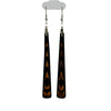 Raven Wolden Paddle Earrings -  - Earrings - House of Himwitsa Art Gallery