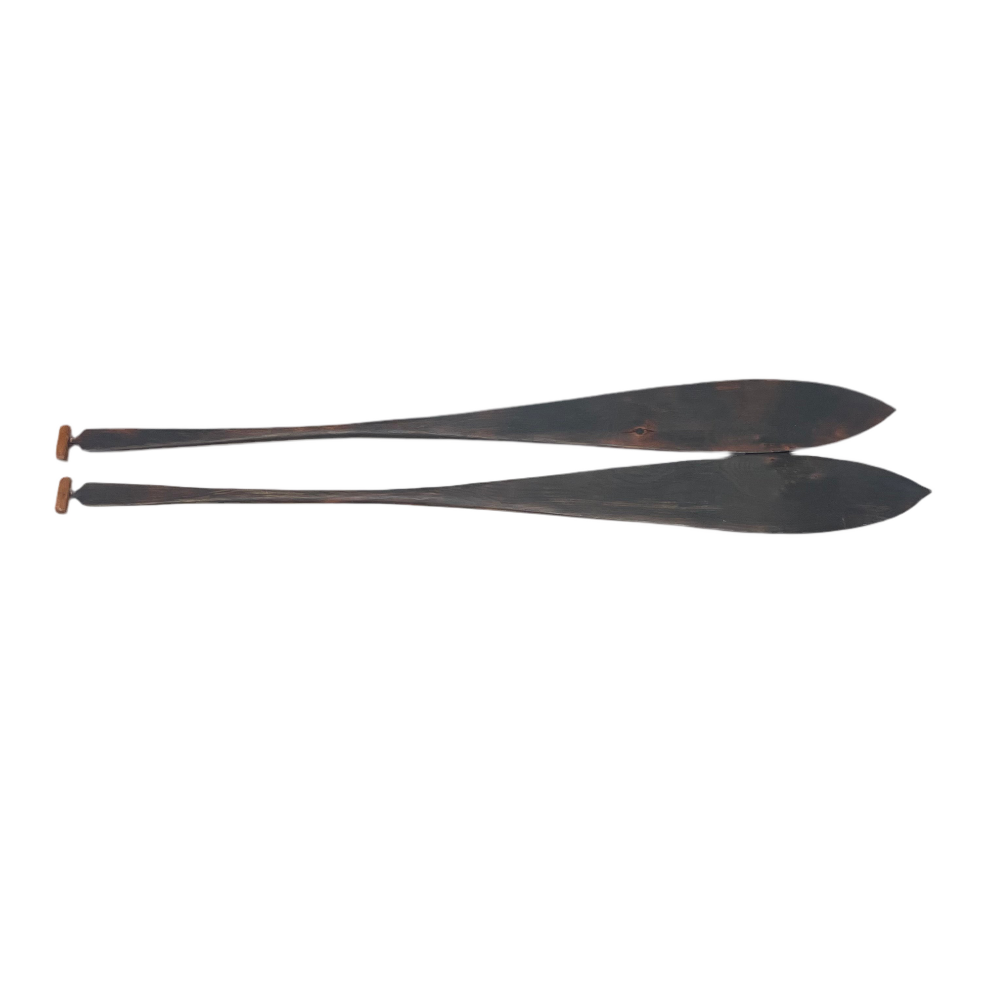 Dan Vargas Yew Wood Min Paddles -  -  - House of Himwitsa Art Gallery