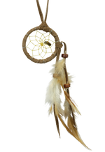 1.5" Dream Catchers detailed with a semi-precious stone - Monague Native Crafts - Dream Catcher - House of Himwitsa Art Gallery