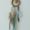 1" Magical Dream Catchers detailed with Quartz Crystal Assorted Colours - Monague Native Crafts - Dream Catcher - House of Himwitsa Art Gallery