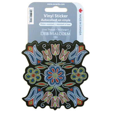 Sticker Silver Threads Deb Malcolm - Oscardo Inc. - STICKERS - House of Himwitsa Art Gallery