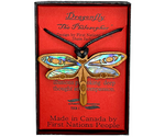 WOOD PENDANTS - Light Cherry / Dragonfly - 212WPL - House of Himwitsa Native Art Gallery and Gifts