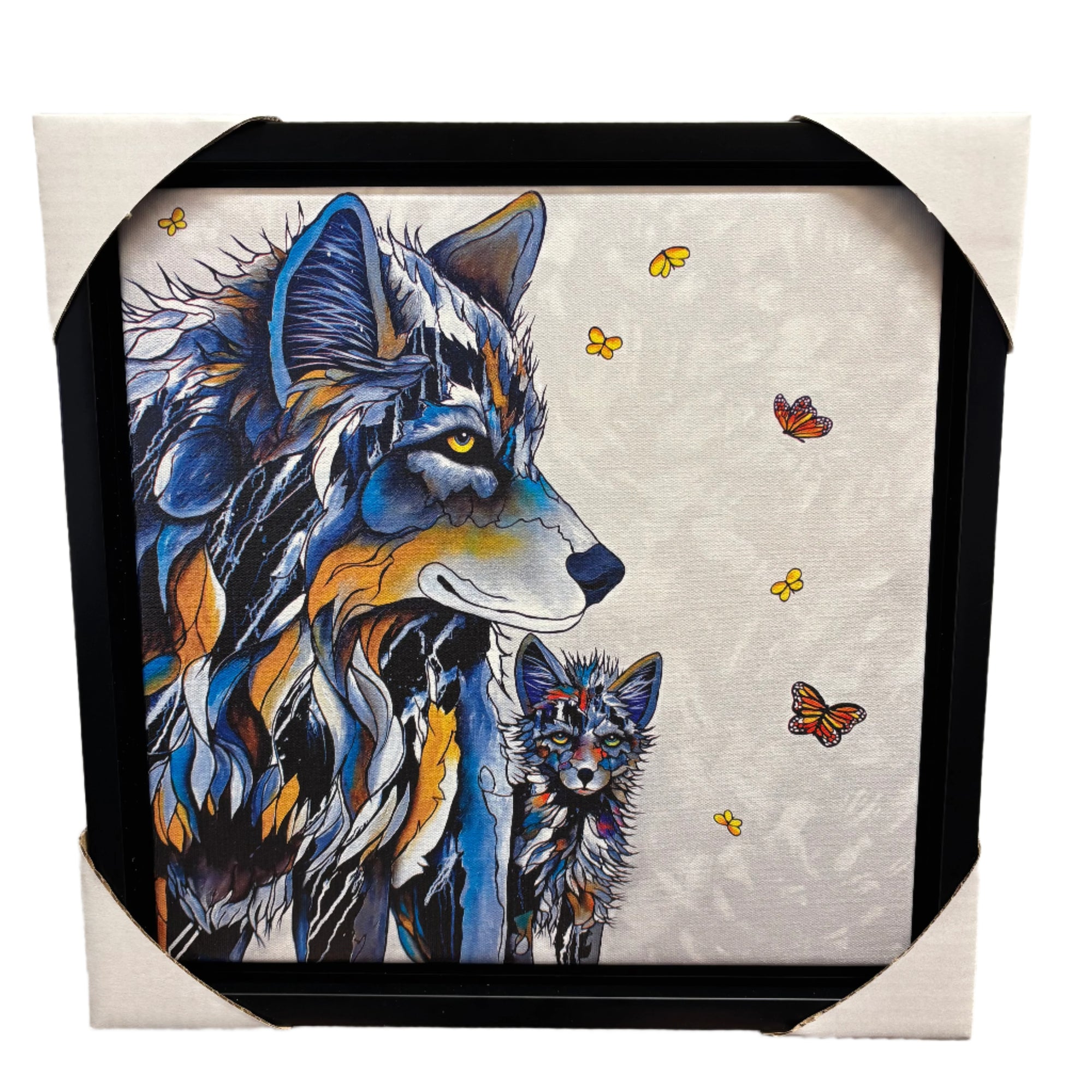 Canvas Micqaela Jones All Aflutter 14 x 14