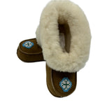 Moccasin  Children's Beaded - Lambskin specialties - Moccasin - House of Himwitsa Art Gallery
